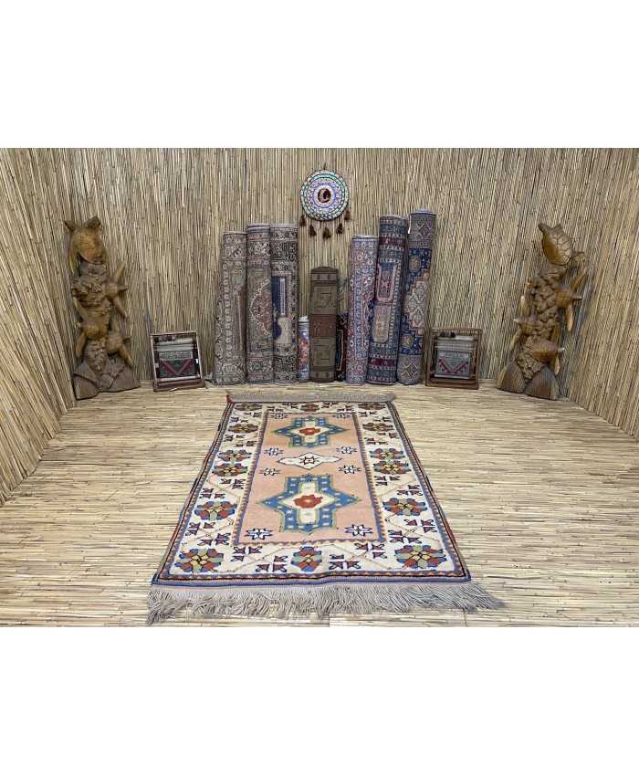 Turkish Nomadic Handmade Wool on Wool Carpet – FREE SHIPPING..!